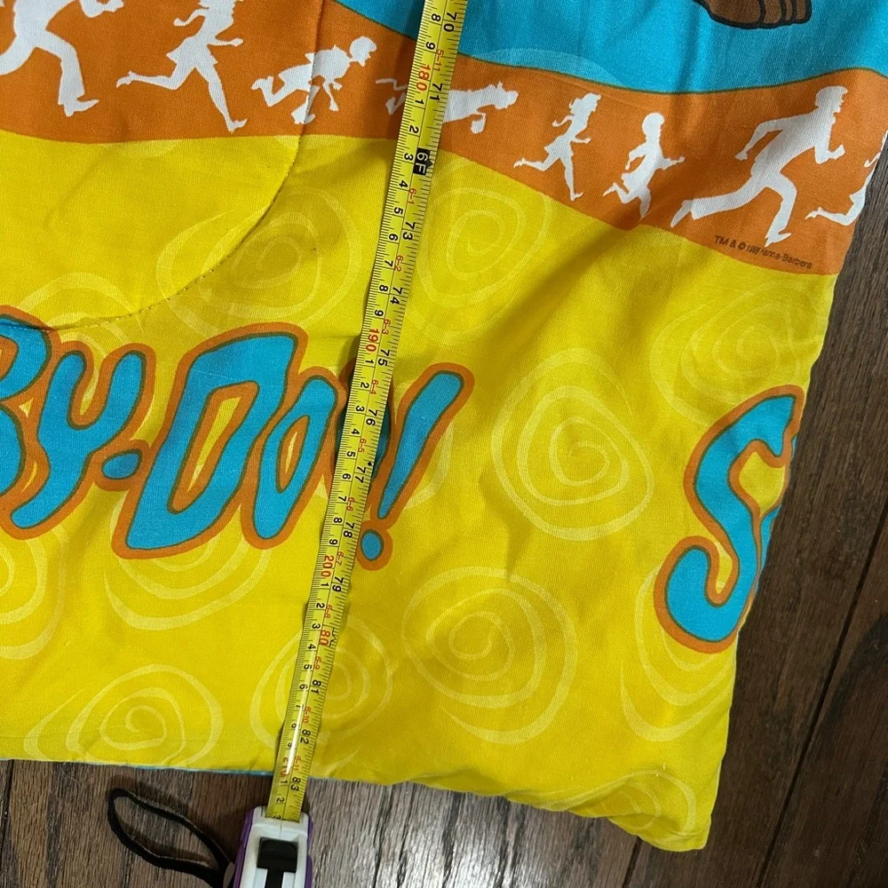 Vintage Scooby Doo & Shaggy Twin Comforter Quilted & Reversible USA 1998
